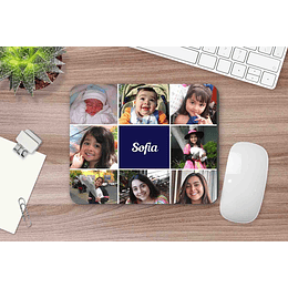 M175 Mousepad personalizado con collage de fotos
