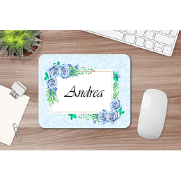 M11 Mousepad personalizado Flores