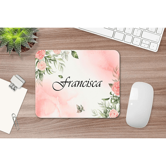 M12 Mousepad personalizado Flores
