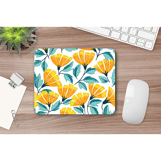 M10V2 Mousepad personalizado Flores