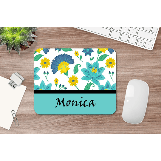 M10V5 Mousepad personalizado Flores