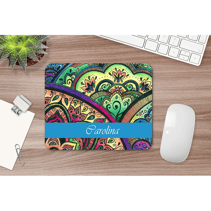 M31V3 Mousepad personalizado Mandala 2