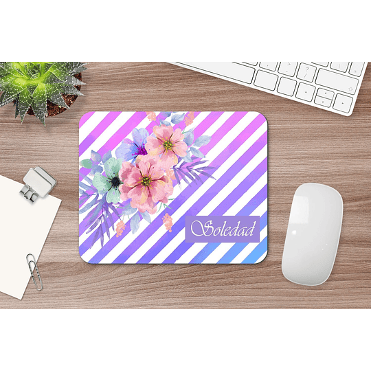 M33V2 Mousepad personalizado Flores