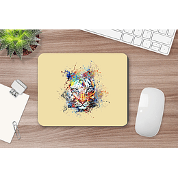 M38 Mousepad personalizado Tigre multicolor