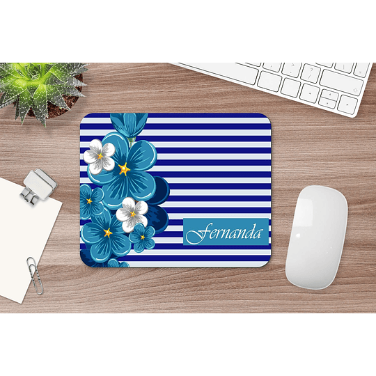 M33V4 Mousepad personalizado Flores