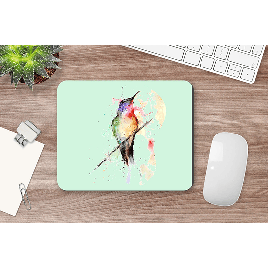 M38V3 Mousepad personalizado Pajaro multicolor