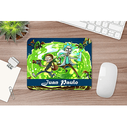 M62 Mousepad personalizado Rick and Morty