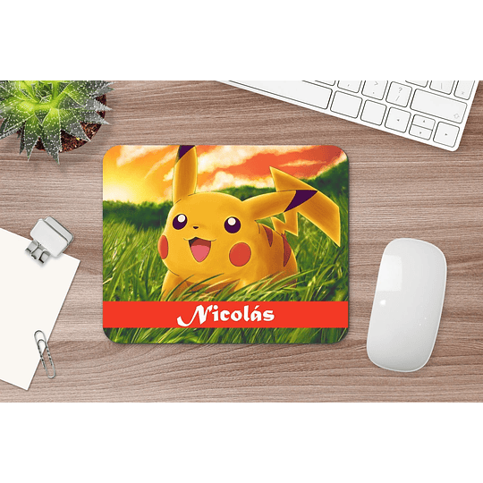 M64 Mousepad personalizado Pikachu