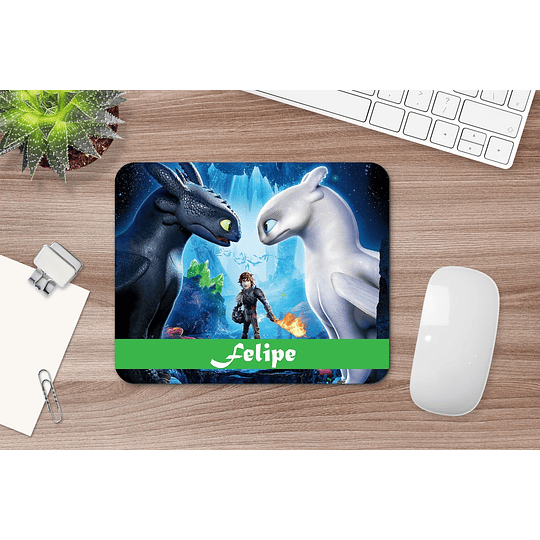 M70 Mousepad personalizado Como entrenar a tu dragon