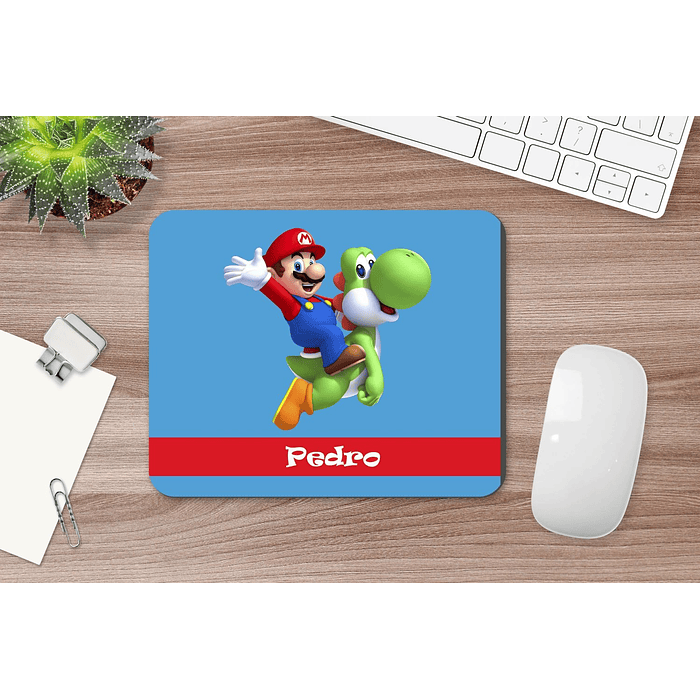 M96 Mousepad personalizado Mario Bros