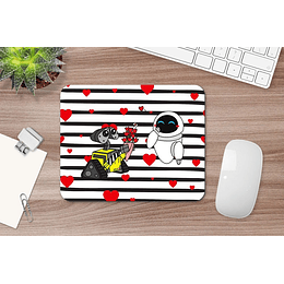 M104 Mousepad personalizado Wally-e y Eva