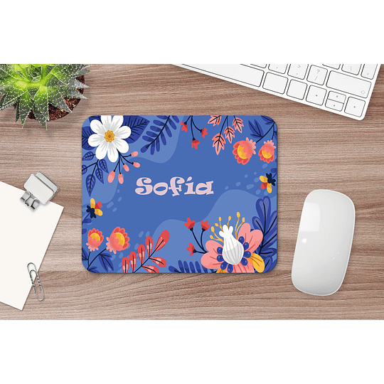 M107 Mousepad personalizado Flores
