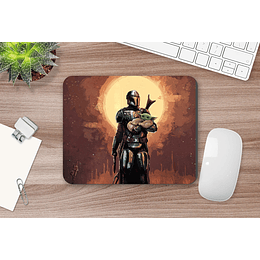 M132V4 Mousepad personalizado Baby Yoda