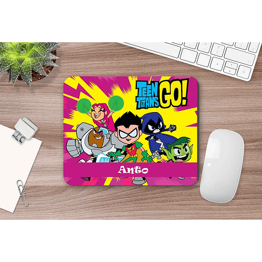 M138 Mousepad personalizado Jovenes Titanes