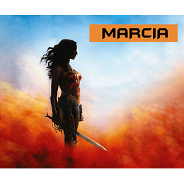 M140V3 Mousepad personalizado Mujer Maravilla