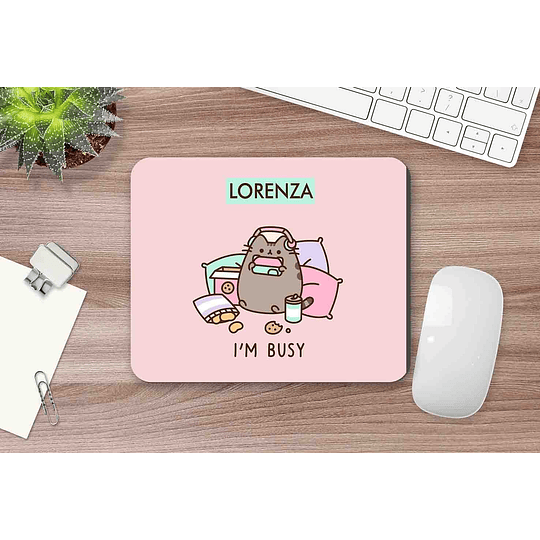 M172 Mousepad personalizado Pusheen