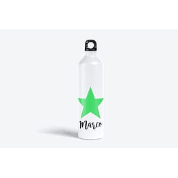 B4 Botella personalizada estrella