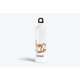 B14 Botella personalizada Animal ilustrado