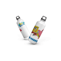 B35 Botella personalizada Bob Esponja