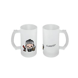 CHOP12 Vaso schopero con Chibi personalizable