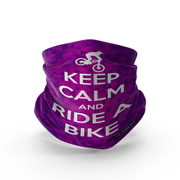 Bandana Multifuncional Keep Calm Bike BAN236 - KEEP