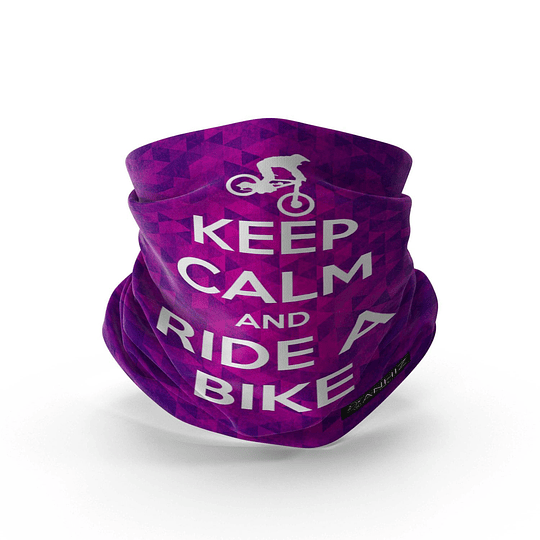 Bandana Multifuncional Keep Calm Bike BAN236 - KEEP