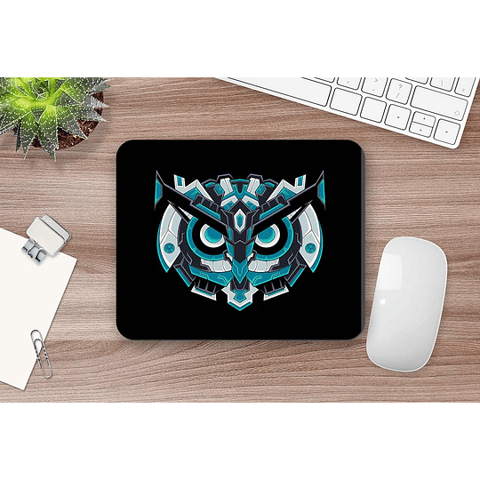 MOUSE PAD PERSONALIZADO M207 BUHO ABSTRACTO