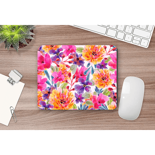 MOUSE PAD PERSONALIZADO M214 FLORES