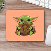 MOUSE PAD PERSONALIZADO M223V4 MANDALORIAN Y BABY YODA