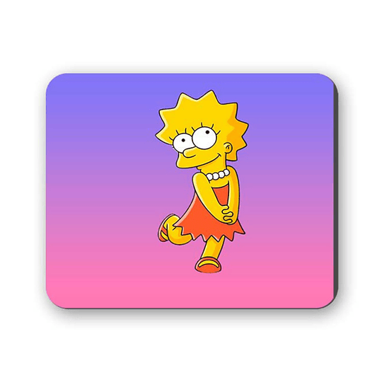 MOUSE PAD PERSONALIZADO M235V4 LISA SIMPSONS