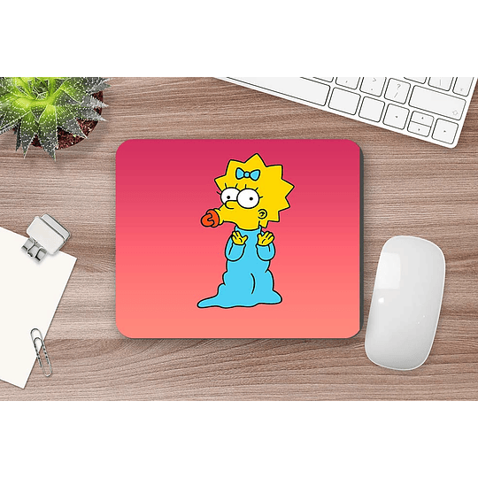 MOUSE PAD PERSONALIZADO M235V6 MAGGIE SIMPSONS