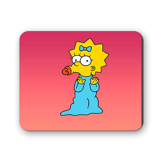 MOUSE PAD PERSONALIZADO M235V6 MAGGIE SIMPSONS