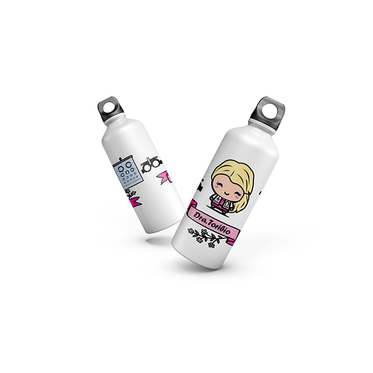 B33 Botella personalizada con Avatar