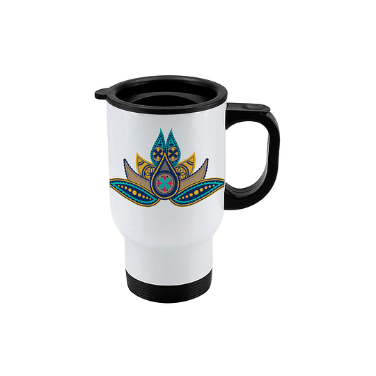 Mug de viaje Flor de loto MV6