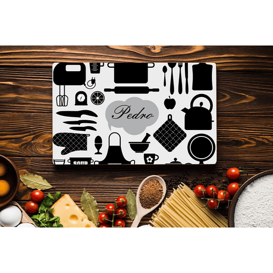Tabla de Cocina o picoteo   T03 Utensilios de cocina