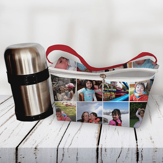 Bolso de colación con collage de fotos BC10