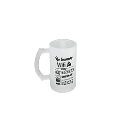 CHOP18 Vaso Shopero con frase divertida