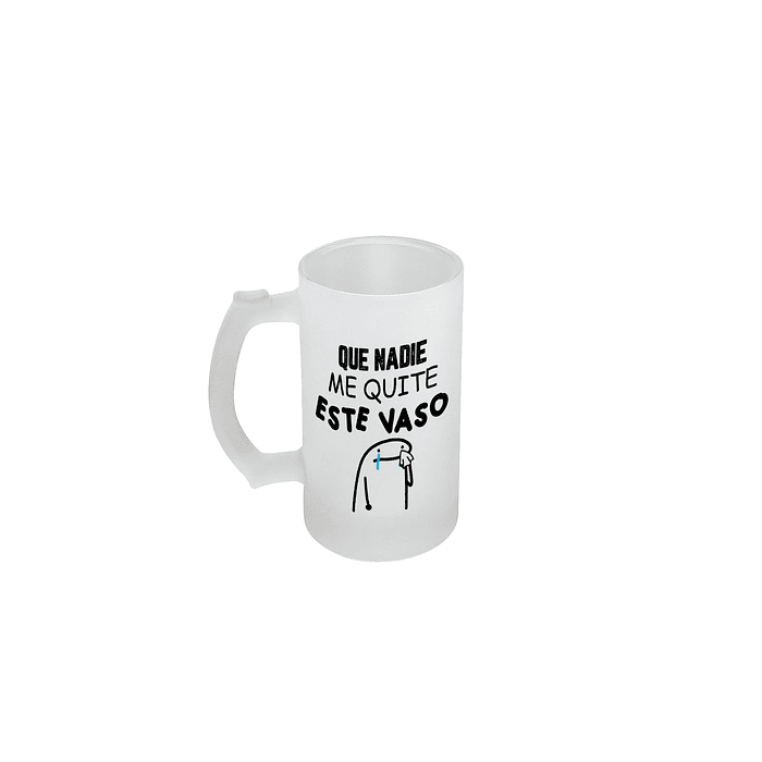 CHOP39 Vaso Shopero Flork Que nadie me quite este vaso