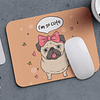 Mouse pad  Perro Pug M240