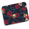 Mouse pad  Calabera y flores M283