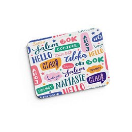 Mouse pad  Saludos M251