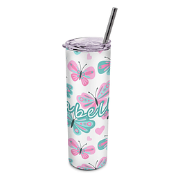 Vaso termico Tumbler TUMB10 Mariposas