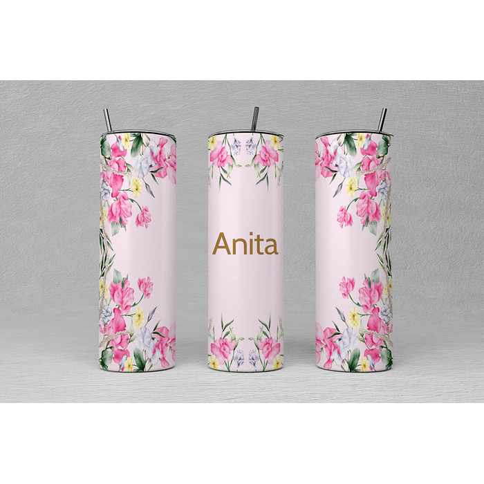 Vaso termico Tumbler TUMB6 Flores 2