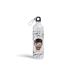 Botella metalica personalizada Mejor Barbero Chibi B54V8