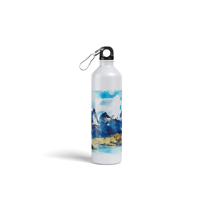 Botella metalica personalizada Torres del Paine B56V3 1