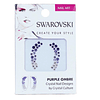 Pack cristales Swarovski para uñas PURPLE OMBRE