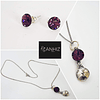 Conjunto Plata 925 y Cristal Swarovski Xirius Chaton y Rivoli