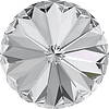 Aros de Plata 925 con cristal Swarovski Rivoli