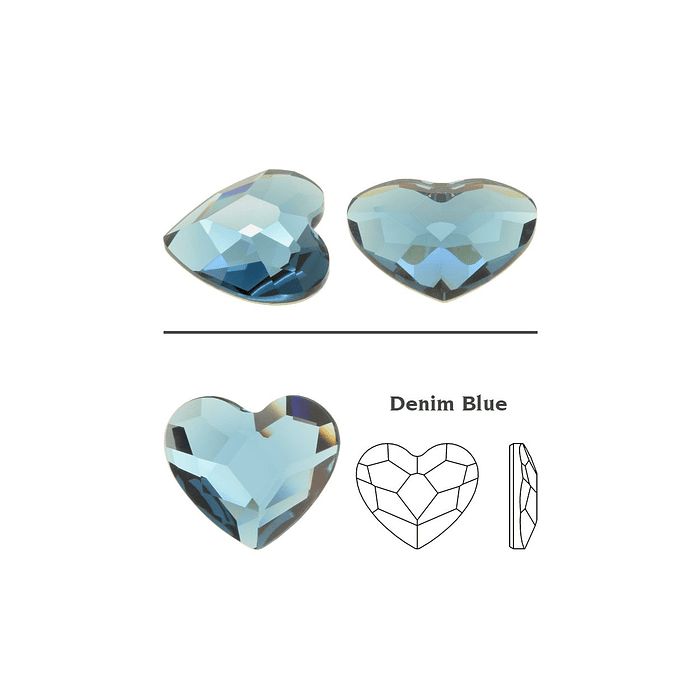 Anillo de Plata 925 con cristal Swarovski Heart 3