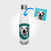 Botella termica bowling con ilustracion de mascota BOW62